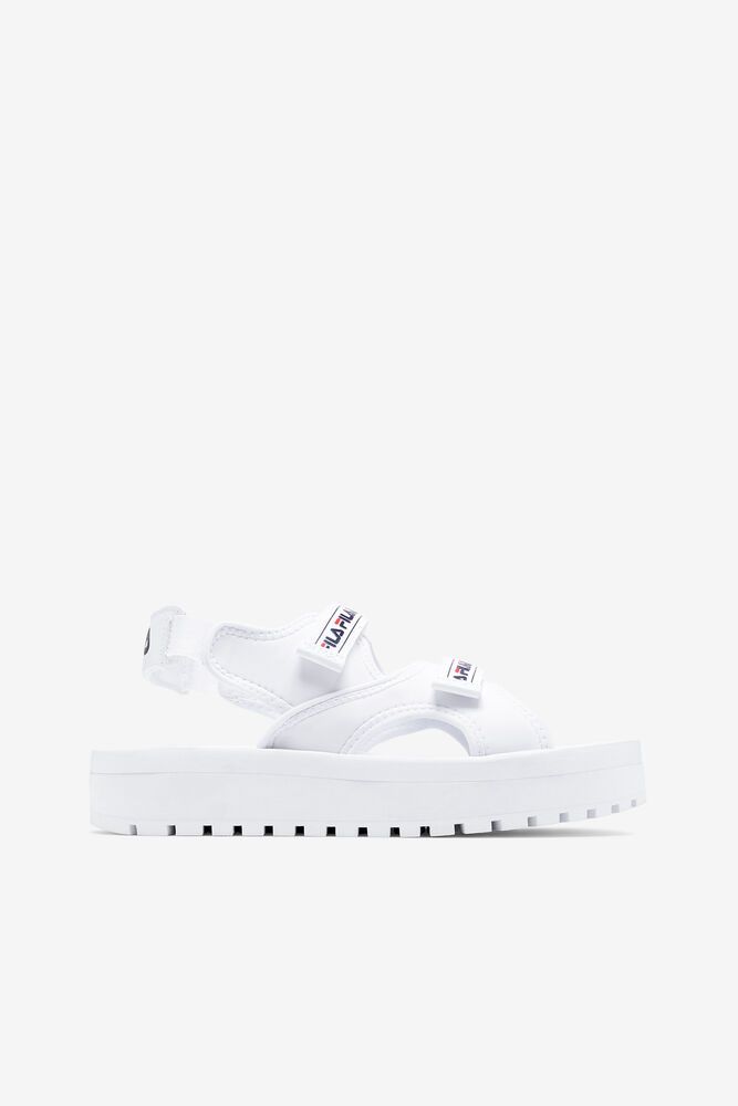 Fila Spot Eva Sandals White - Womens - 64189VNRF